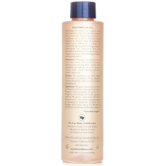 Noodle & Boo Postpartum Skin Care Oil 207ml/7oz - Image 3