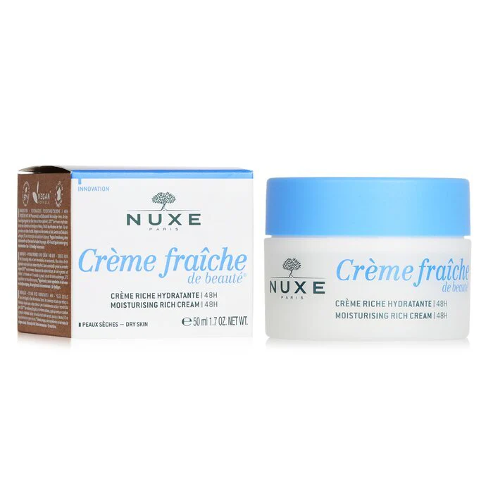 Nuxe Creme Fraiche De Beaute 48HR Moisturising Rich Cream - Dry Skin 50ml - Image 2