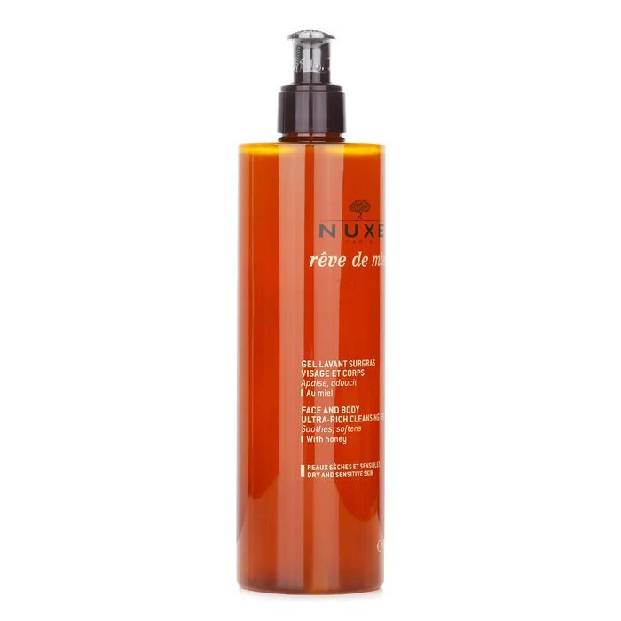 Nuxe Reve De Miel Face & Body Ultra-Rich Cleansing Gel (Dry & Sensitive Skin) 400ml/13.5oz - Image 2