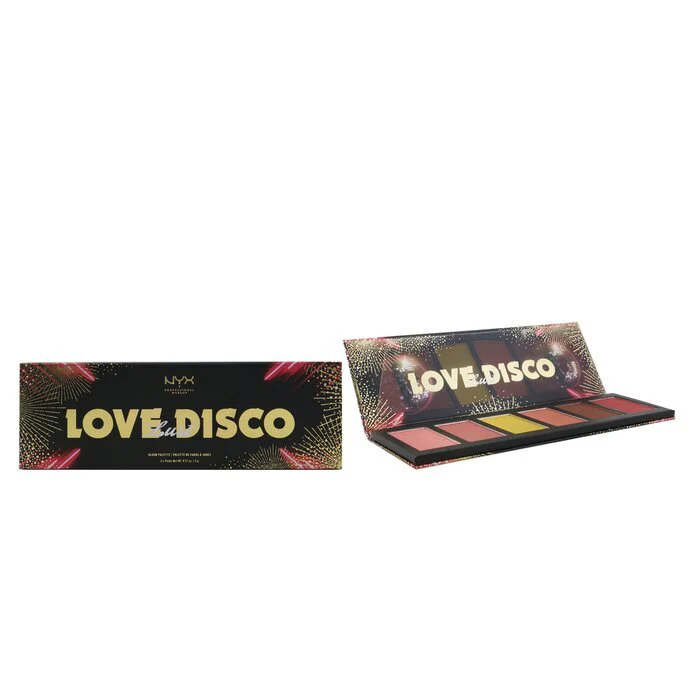 NYX Love Lust Disco Blush Palette (6x Blush) - # Vanity Loves Company 6x5g/0.17oz - Image 2