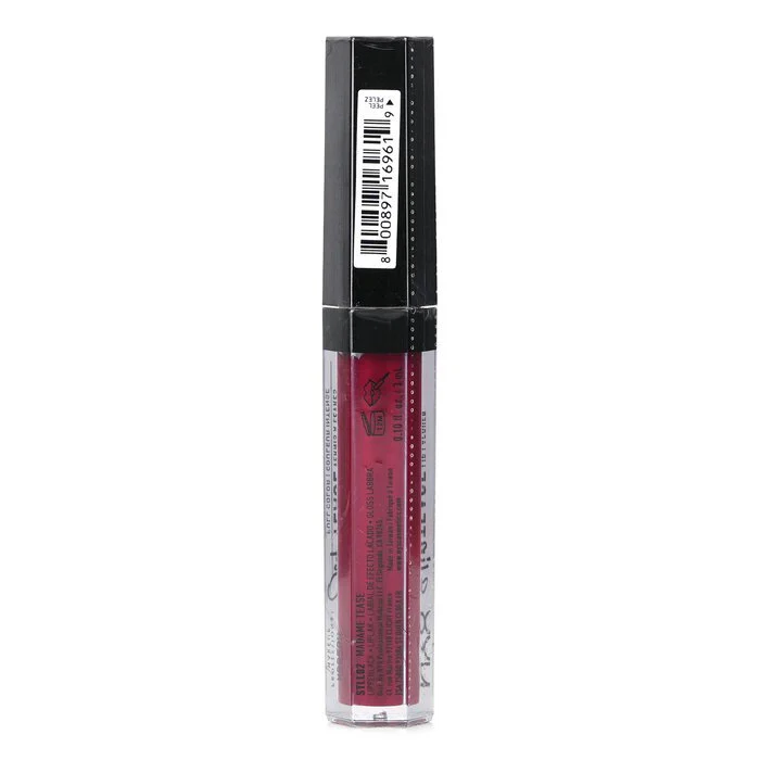 NYX Slip Tease Full Color Lip Lacquer - # Madame Tease 3ml/0.1oz - Image 2