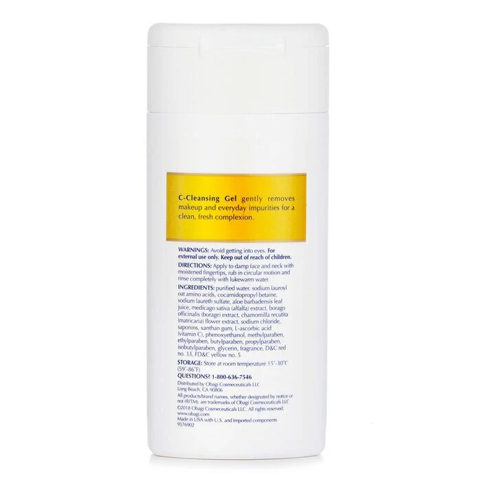 Obagi C Rx System C Cleansing Gel 177ml - Image 3