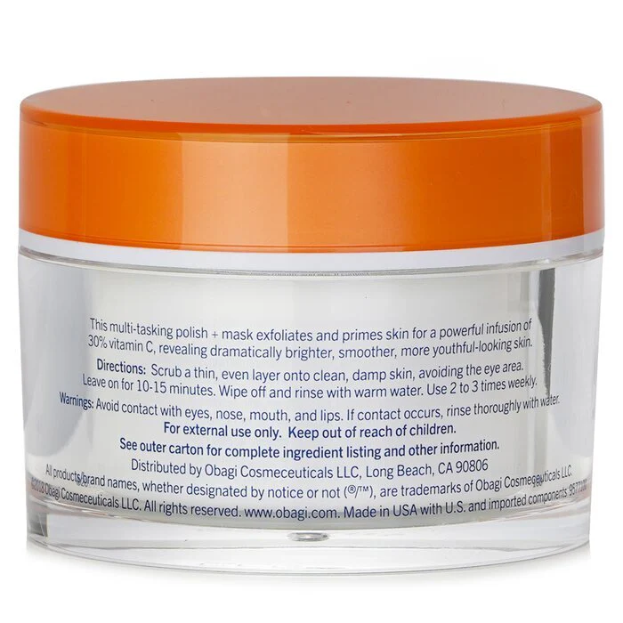 Obagi Professional-C 30% L-Ascorbic Acid Microdermabrasion Polish + Mask 80g - Image 3
