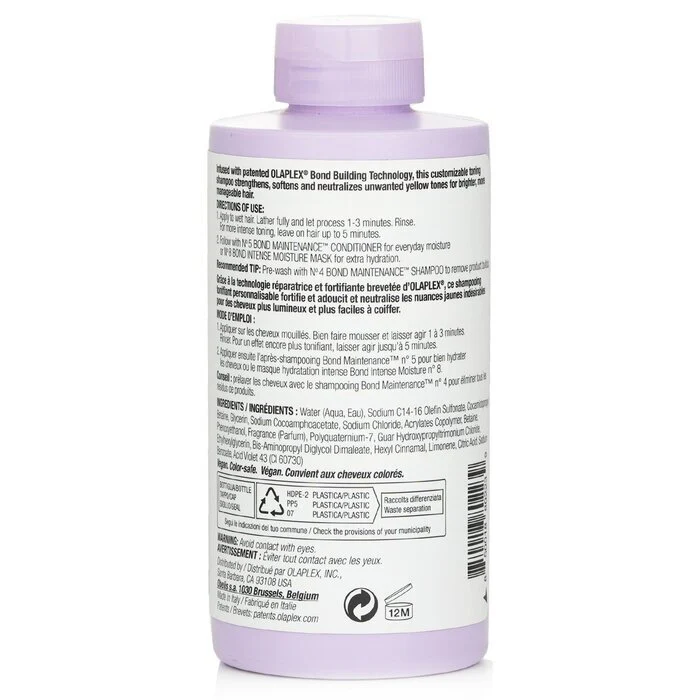 Olaplex No. 4P Blonde Enhancer Toning Shampoo 250ml - Image 3