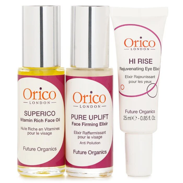 Orico London Age Resist Trio: Face Oil 30ml/1.01oz + Firming Elixir 30ml/1.01oz + Eye Elixir 25ml/0.85oz 3pcs - Image 2