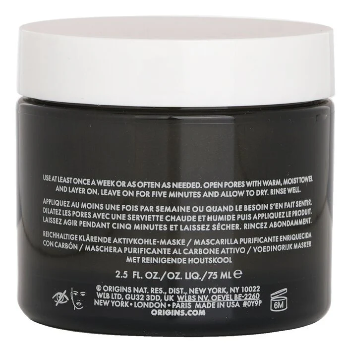 Origins Clear Improvement Rich Purifying Charcoal Mask 75ml - Image 3