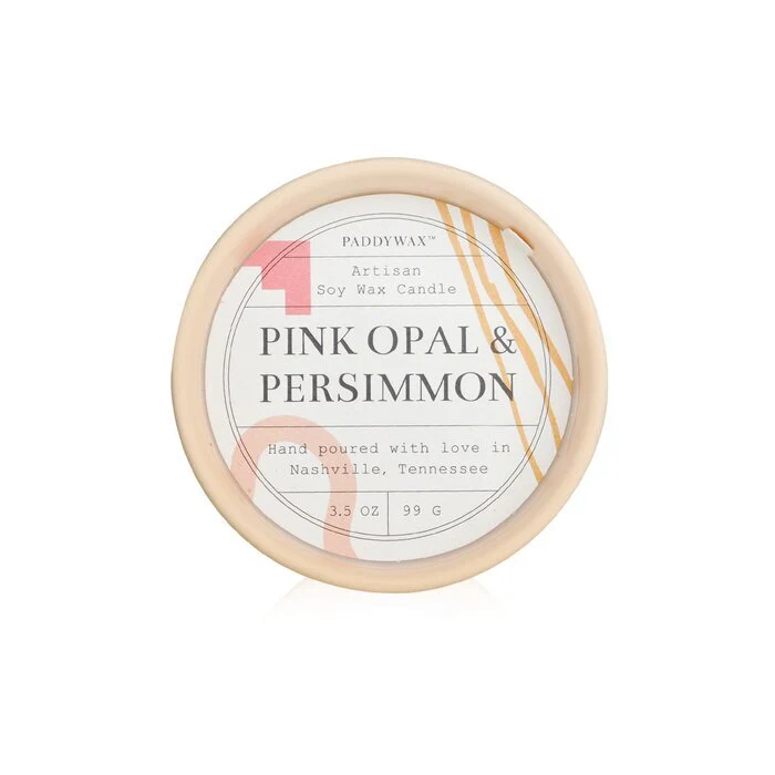 Paddywax Wabi Sabi Candle - Pink Opal & Persimmon 99g/3.5oz - Image 2