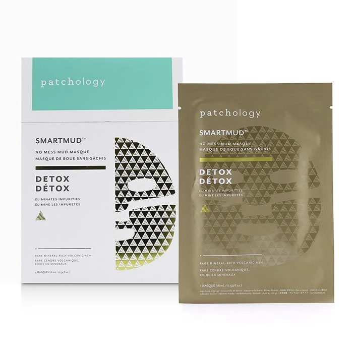Patchology SmartMud Detox No Mess Mud Mask 4x16ml/0.54oz - Image 2