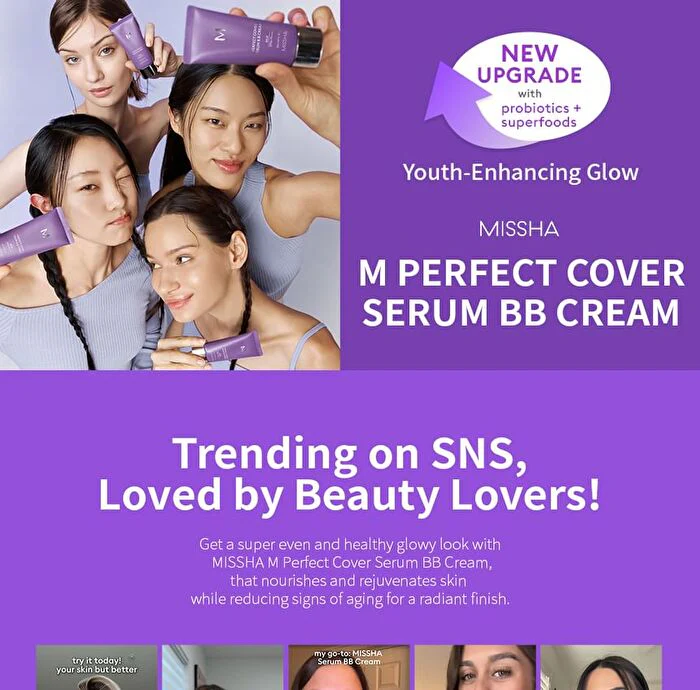 Perfect Cover Serum B.B Cream Mini - 4 Colors - #23 Natural Beige - Image 2