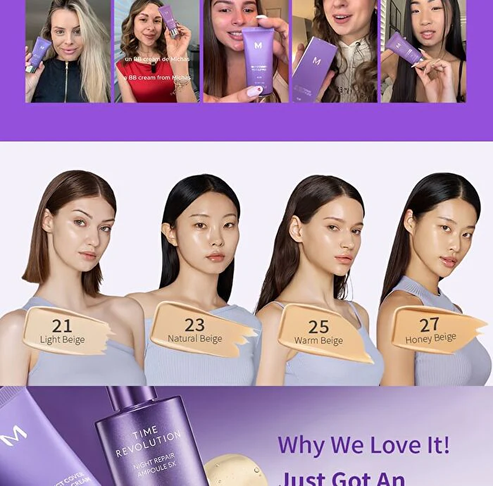 Perfect Cover Serum B.B Cream Mini - 4 Colors - #23 Natural Beige - Image 3