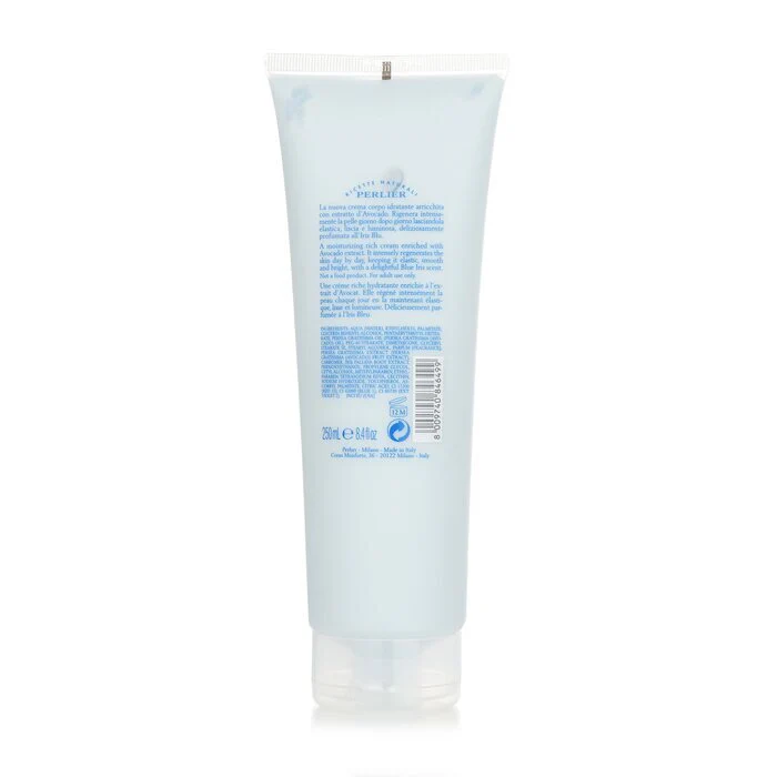 Perlier Blue Iris Moisturizing Body Cream 250ml/8.4oz - Image 3