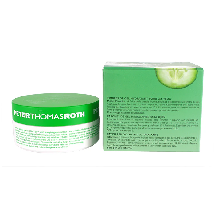 Peter Thomas Roth Cucumber De-Tox Hydra-Gel Eye Patches 30pairs - Image 2