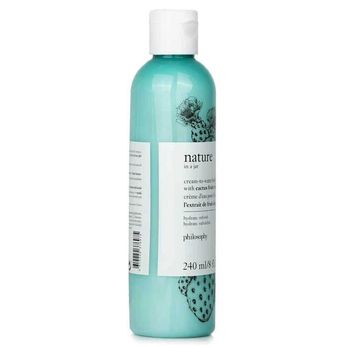 Philosophy Nature In A Jar Cream-To-Water Body Lotion With Cactus Fruit Extract 240ml/8oz - Image 2
