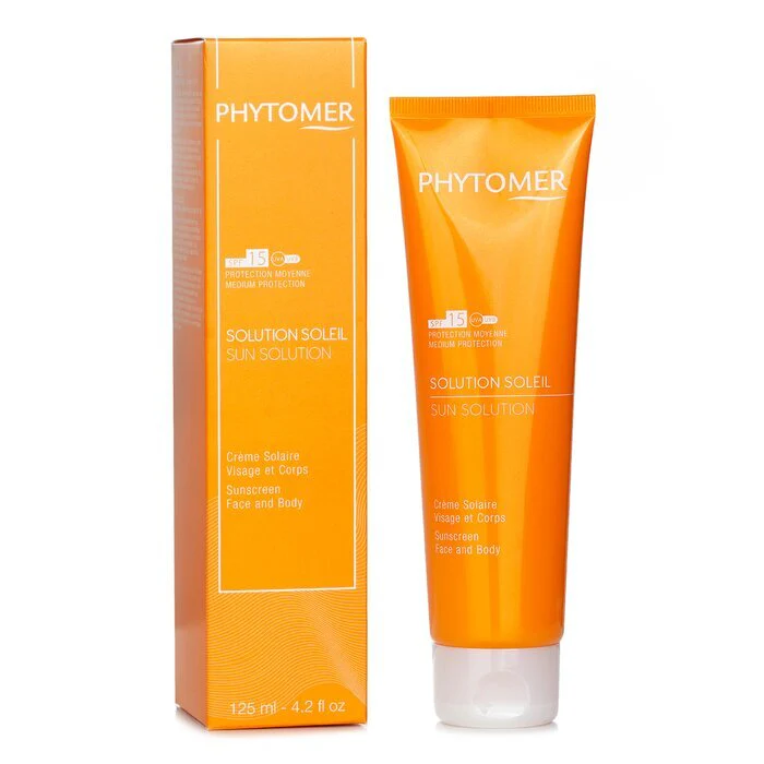 Phytomer Sun Solution Sunscreen SPF 15 (For Face and Body) 125ml - Image 2