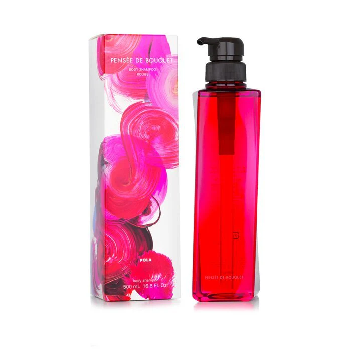 POLA Pensee De Bouquet Body Shampoo Rouge (Bulgarian Rose) 500ml/16.8oz - Image 2
