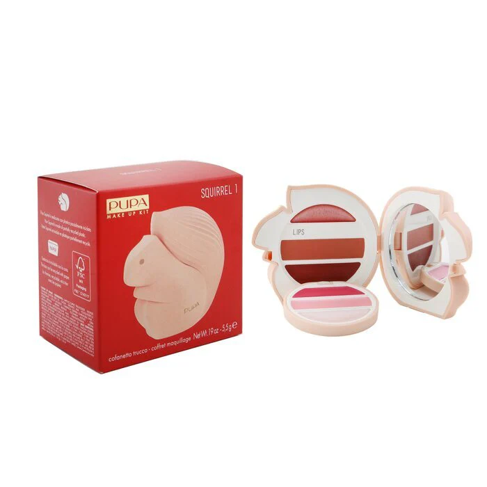Pupa Squirrel 1 Lip Kit - # 001 5.5g/0.19oz - Image 2