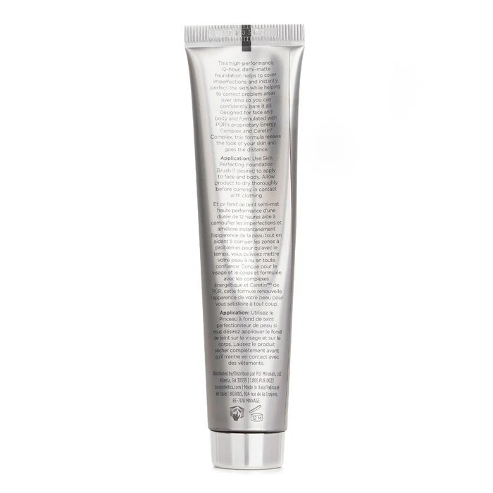 PUR (PurMinerals) Bare It All 12 Hour 4 in 1 Skin Perfecting Foundation - # Golden Dark 45ml/1.5oz - Image 3