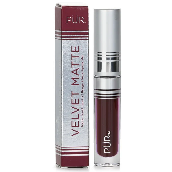 PUR (PurMinerals) Velvet Matte Liquid Lipstick - # Dutty Wine 2ml/0.07oz - Image 2