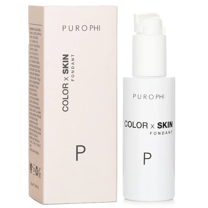 PUROPHI Color x Skin Fondant Foundation - # P (Light) 30ml/1.01oz - Image 2