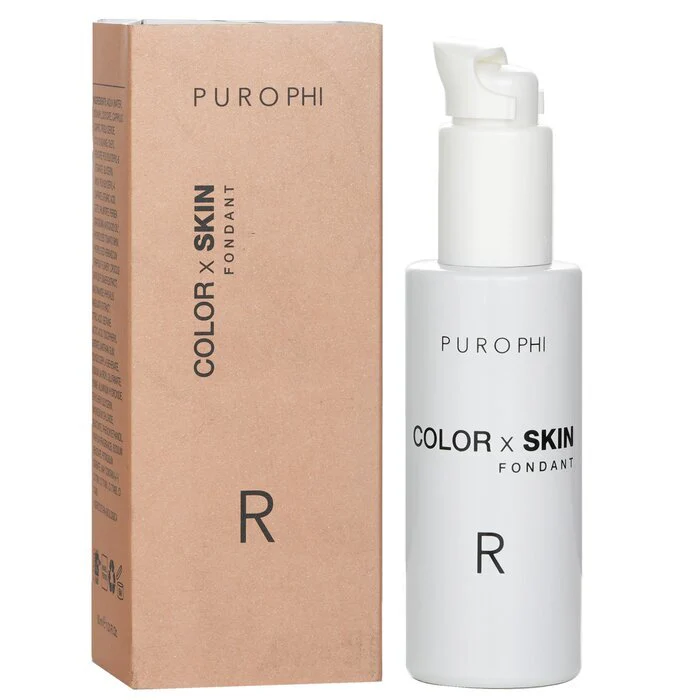PUROPHI Color x Skin Fondant Foundation - # R (Medium/Dark) 30ml/1.01oz - Image 2