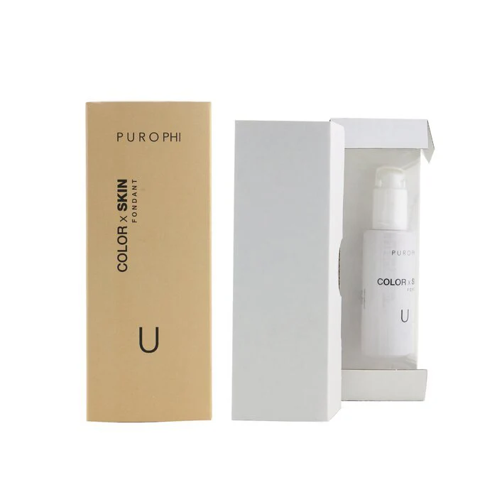 PUROPHI Color x Skin Fondant Foundation - # U (Light/Medium) 30ml/1.01oz - Image 2
