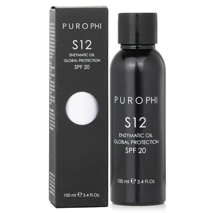PUROPHI S12 Enzymatic Oil Global Protection SPF 20 (Water Resistant) 100ml/3.4oz - Image 2