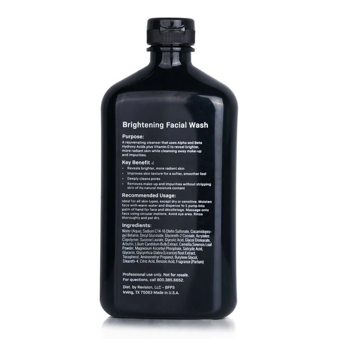 Revision Skincare Brightening Facial Wash (Salon Size) 473ml - Image 3