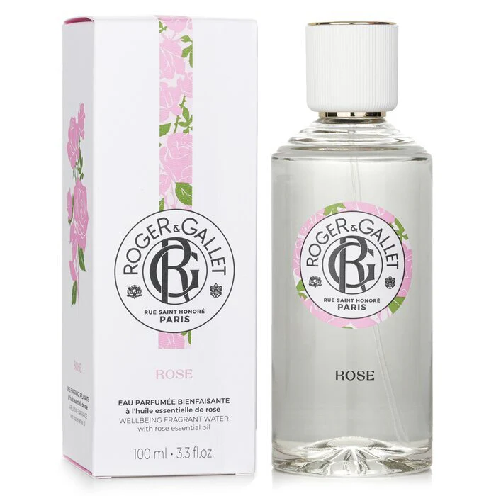Roger & Gallet Rose Wellbeing Fragrant Water 100ml - Image 2