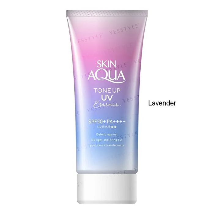 Rohto Skin Aqua Tone Up UV Essence - Blue 80g - Image 3