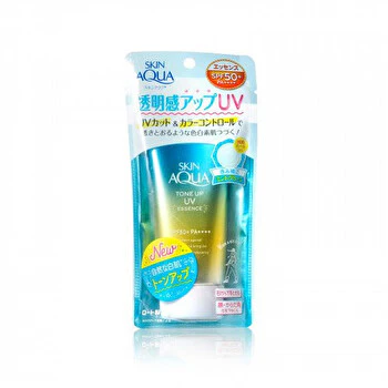 Rohto Skin Aqua Tone Up UV Essence - Mint Green 80g