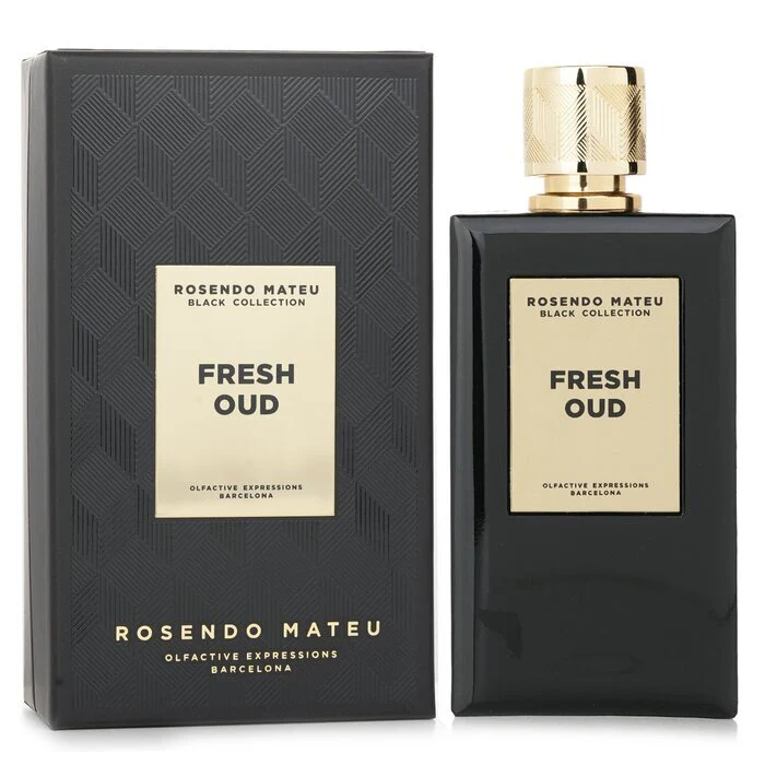 Rosendo Mateu Black Collection Fresh Oud Eau De Parfum Spray 100ml - Image 2