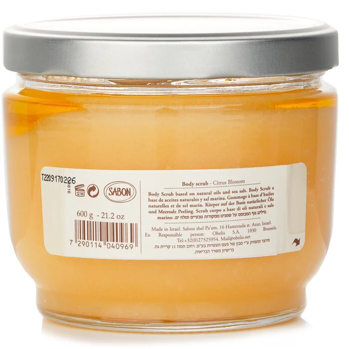 Sabon Body Scrub - Citrus Blossom 600g/21.2oz - Image 3