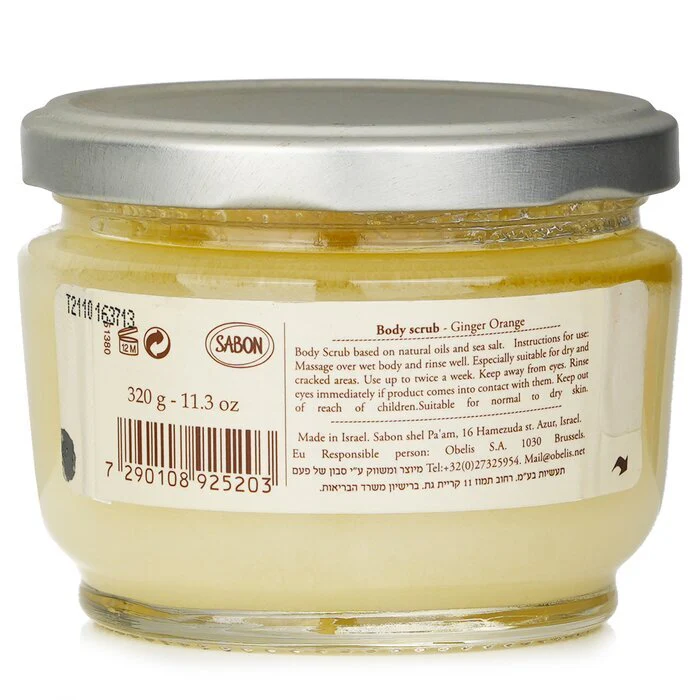 Sabon Body Scrub - Ginger Orange 320g/11.3oz - Image 3
