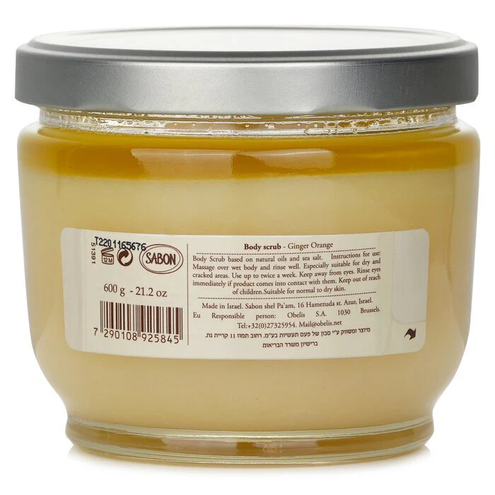 Sabon Body Scrub - Ginger Orange 600g/21.2oz - Image 3