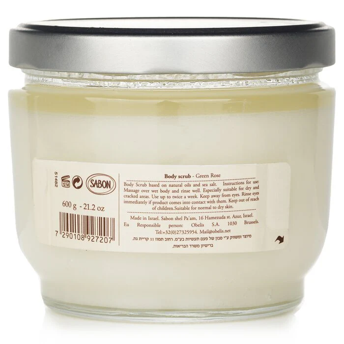 Sabon Body Scrub - Green Rose 600g/21.2oz - Image 3