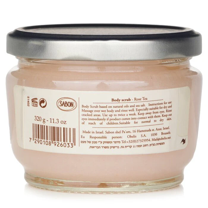 Sabon Body Scrub - Rose Tea 320g/11.3oz - Image 3