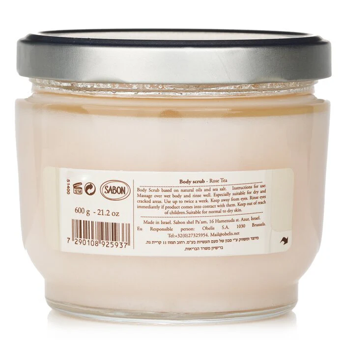 Sabon Body Scrub - Rose Tea 600g/21.2oz - Image 3