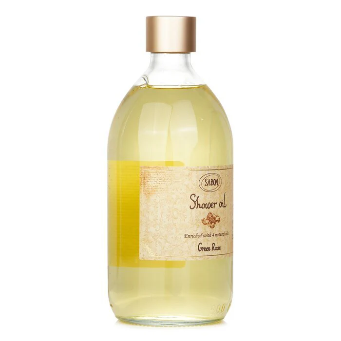 Sabon Shower Oil - Green Rose 500ml - Image 2