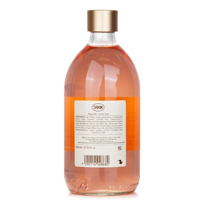Sabon Shower Oil - Lavender Apple 500ml/17.59oz - Image 3