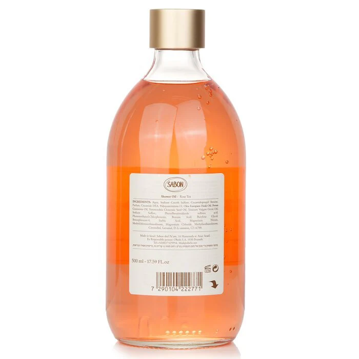 Sabon Shower Oil - Rose Tea 500ml - Image 3