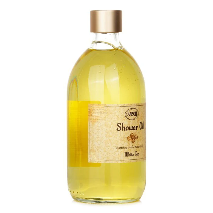 Sabon Shower Oil - White Tea 500ml - Image 2