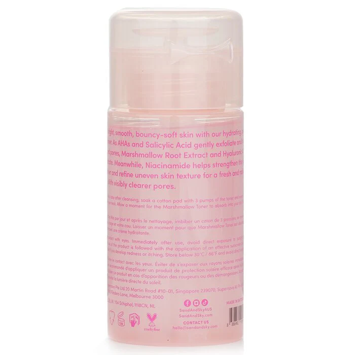 Sand & Sky The Marshmallow Toner 120ml/4.06oz - Image 3