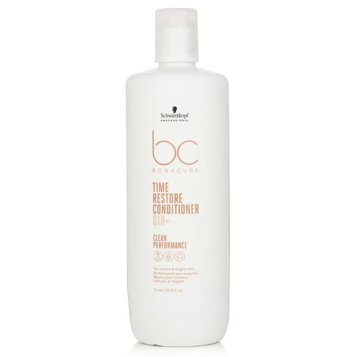 Schwarzkopf BC Bonacure Q10+ Time Restore Conditioner (For Mature and Fragile Hair) 1000ml