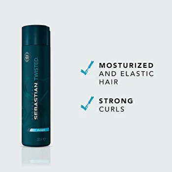 Sebastian Twisted Elastic Shampoo For Curls 250ml - Image 2