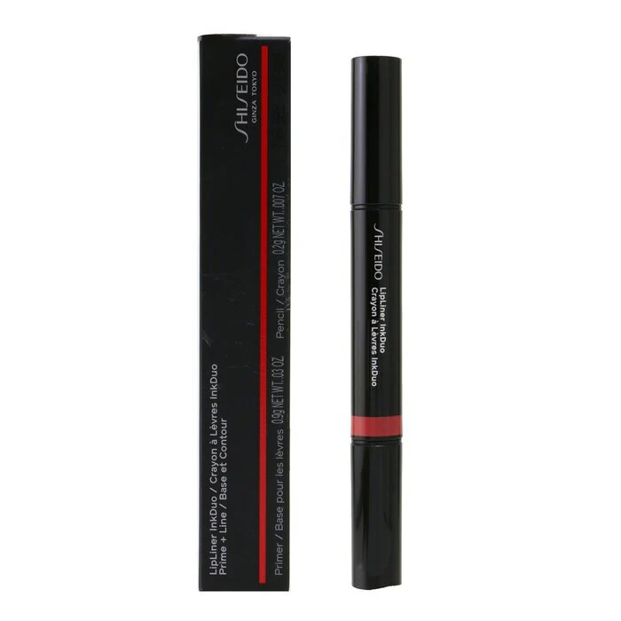 Shiseido LipLiner InkDuo (Prime + Line) -  08 True Red 1.1g - Image 2