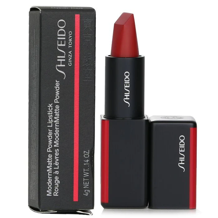Shiseido ModernMatte Powder Lipstick - # 514 Hyper Red (True Red) 4g/0.14oz - Image 2