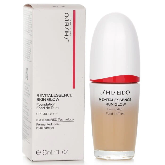 Shiseido Revitalessence Skin Glow Foundation SPF 30 - # 340 Oak 30ml/1oz - Image 2