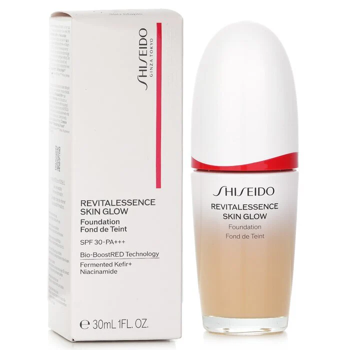 Shiseido Revitalessence Skin Glow Foundation SPF 30 - # 350 Maple 30ml/1oz - Image 2