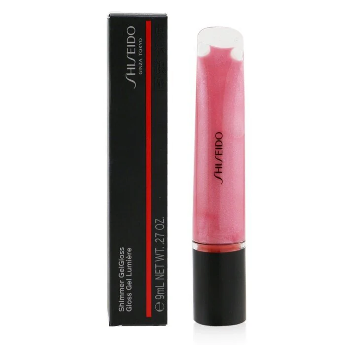 Shiseido Shimmer Gel Gloss - 04 Bara Pink 9ml - Image 2