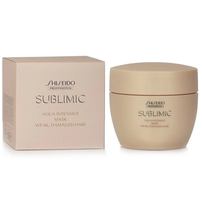 Shiseido Sublimic Aqua Intensive Mask (Weak, Damaged Hair) 200g - Image 2
